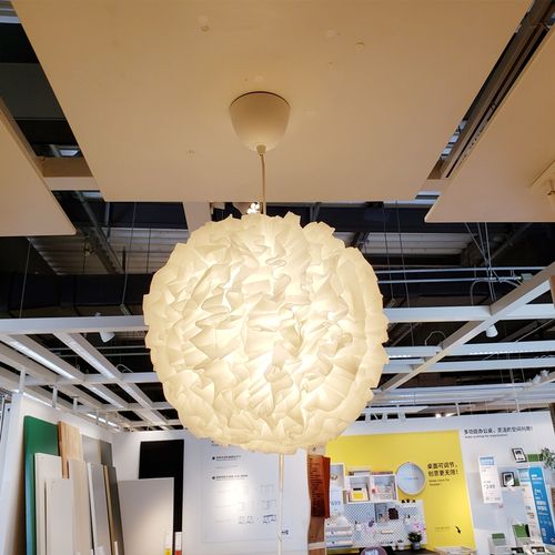 温馨宜家ikea温卡吊灯顶灯北欧现代ins少女客厅吊灯