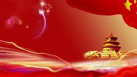 红歌合唱爱国朗诵演讲晚会led大屏舞台背景视频素材