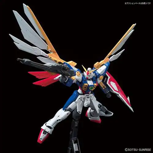 万代(bandai) 拼装模型 1/144 rg 飞翼高达 wing gundam 动画 tv版
