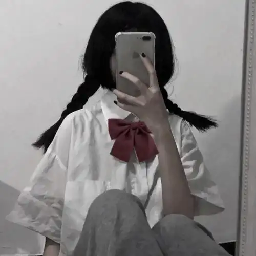 女生头像手机遮脸女头像