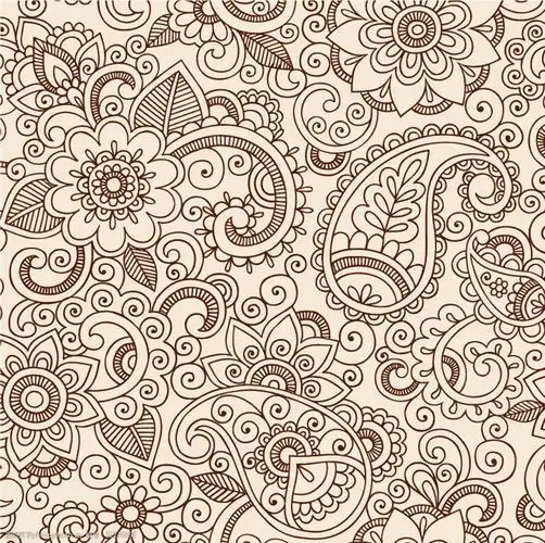 花纹底纹矢量素材