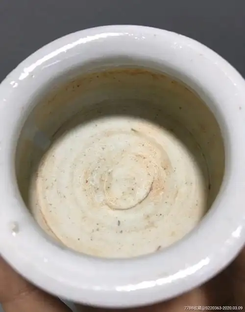 明代德化窑白釉白瓷小琴炉香炉