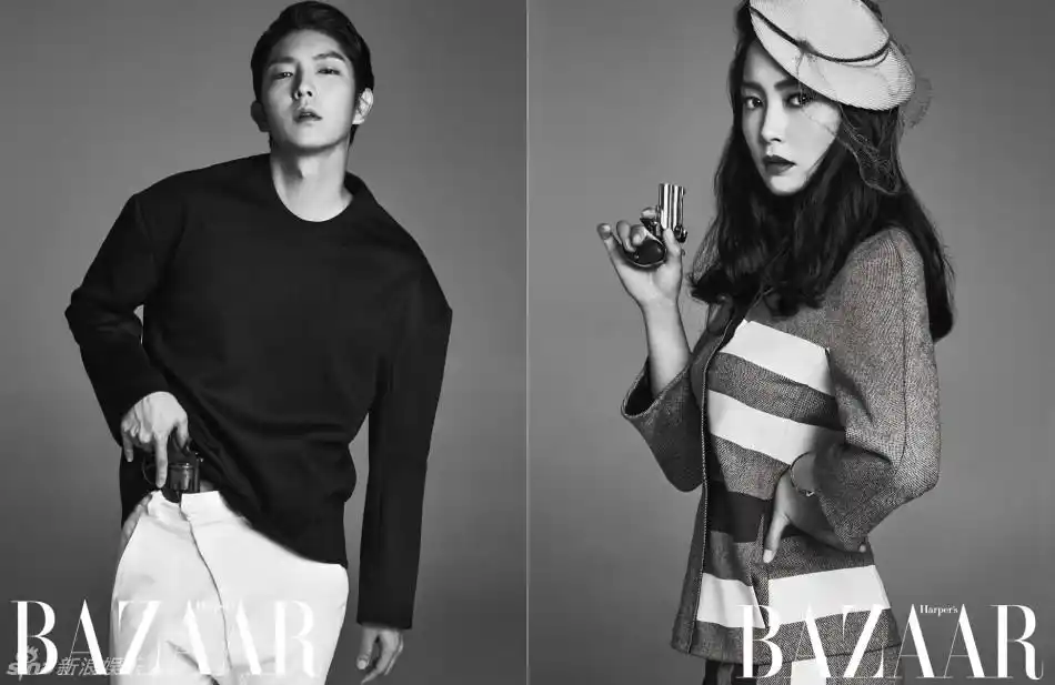 组图:李准基南相美黑白大片演绎时尚情侣_高清图集_新浪网