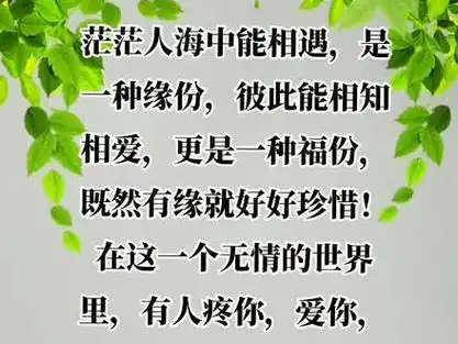 相遇是一种缘分_相遇是一种缘分的文案_相遇是一种缘分的美句 - 抖音