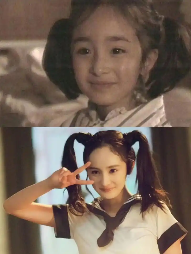 看到小时候的杨幂请打招呼#杨幂 #向全世界安利杨幂 #我喜欢 - 抖音