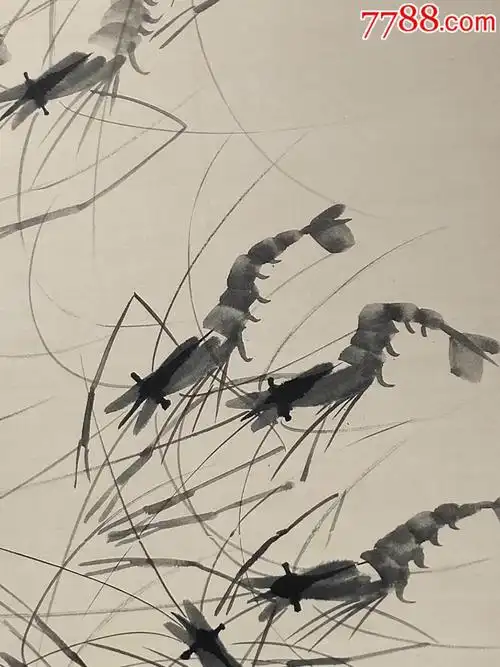白石大虾画