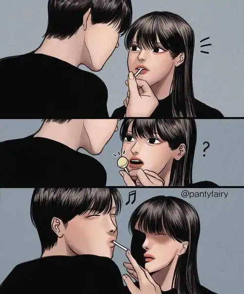 美女插画师笔下和男朋友那些污色羞甜的情侣日常甜硬了