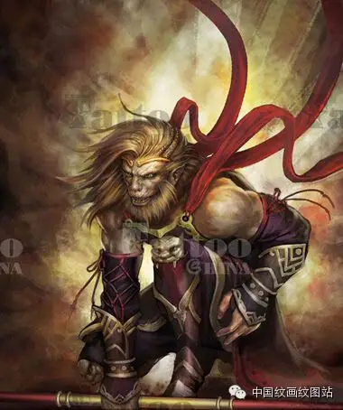 2,稍微魔化一点的孙悟空