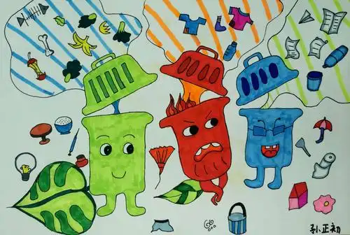 垃圾就不再是令人讨厌一无是处的"污染源"了~地球只有一个保护环境