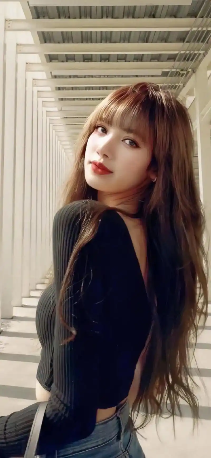 甜美女孩 #lisa #壁纸 #壁纸手机超清全面屏 #好看 - 抖音