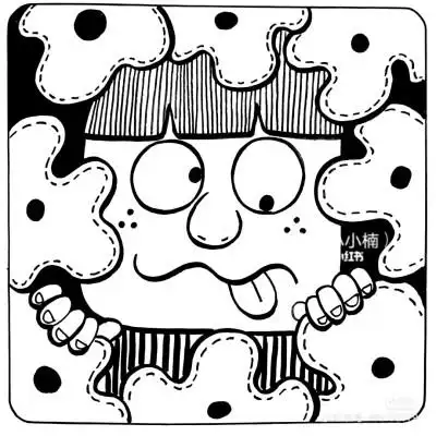 优秀线描黑白装饰画