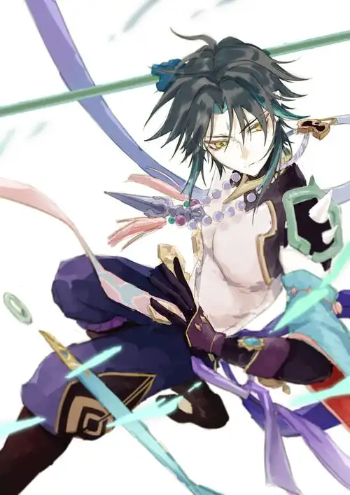 涂鸦原神魈原神