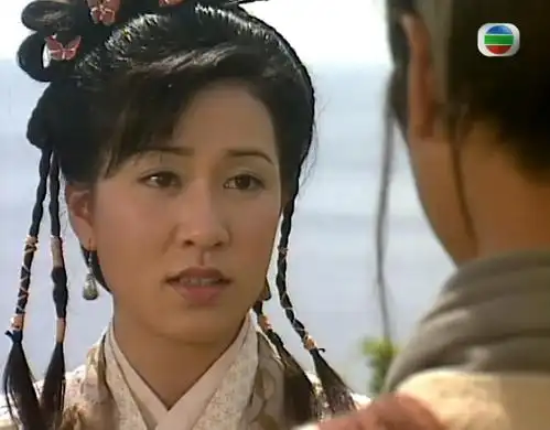 2000香港无线版《碧血剑》,佘诗曼饰长平公主(阿九),娴妃少女时