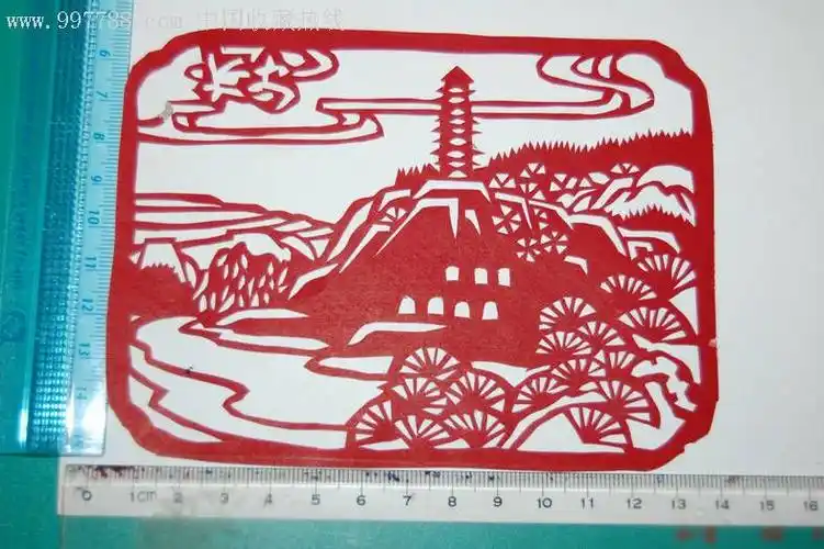 宝塔山-价格:2元-se8474832-剪纸/窗花-零售-中国收藏热线
