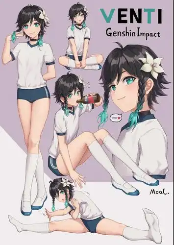 原神温迪女装图片