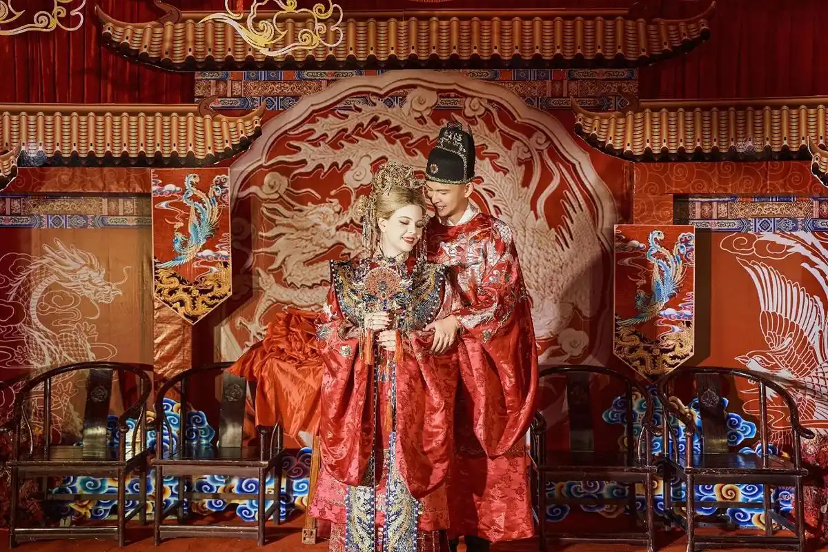 洋媳妇儿远嫁到中国竟然办了场中式婚礼90.