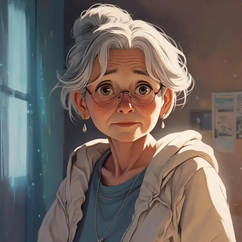 动漫风老奶奶头像9178