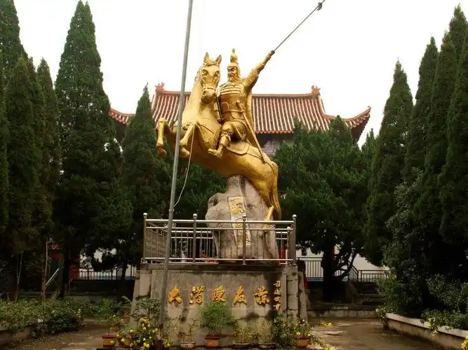 参观陈友谅故居