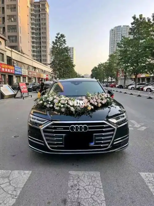 低调中的奢华 奥迪a8 商丘婚车