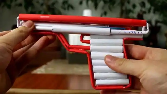 教你用纸做一把超有逼格的手枪