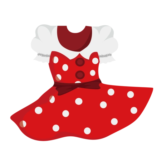 卡通手绘穿礼服夫妻