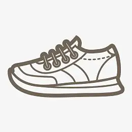 简笔画运动鞋子