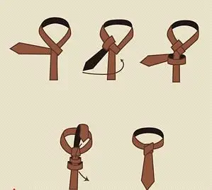 顾名思义,它是温莎结的改良版,较温莎结更为便捷,适合较细的领带