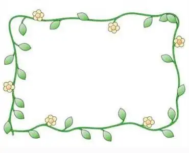 读书笔记手抄报花边设计图  环保手抄报花边 边框a4纸手手抄报|小报