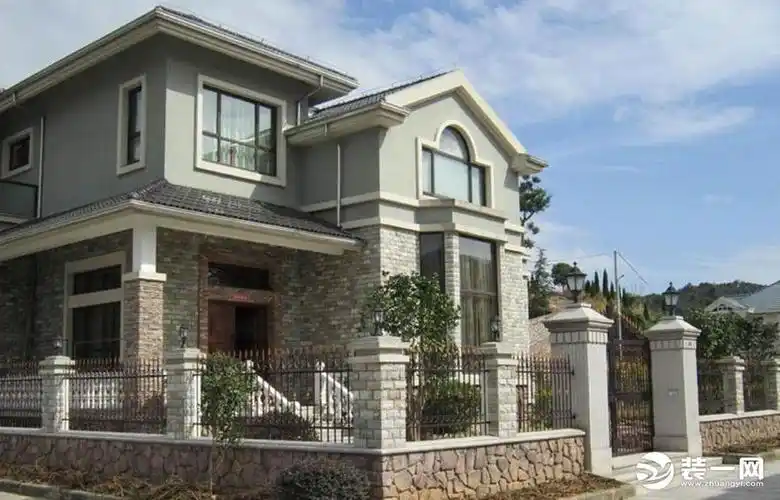 自建别墅大门设计效果图