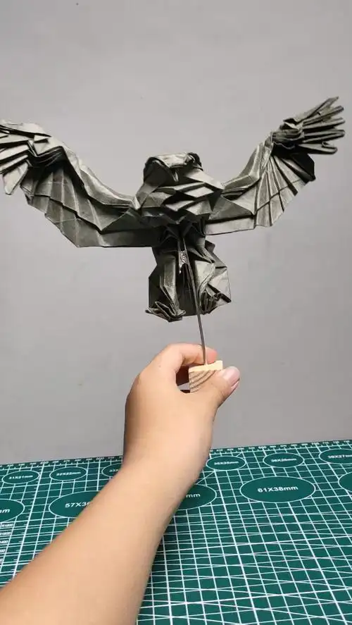 50cm里纸制作 胜田恭平猫头鹰