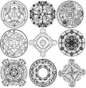 紫冰银结印符的部分图片