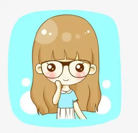 卡通眼睛小女孩头像 卡通头像图片大全 -【爱个性】