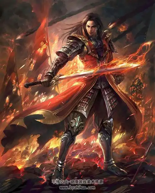 传奇角色原画海报大合集分享 983p,热血传奇人物角色(928图)_不移之火