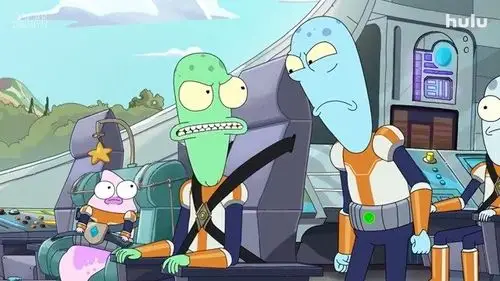 编剧justin roiland 和 mike mcmahan 联手打造的hulu动画剧集《外星