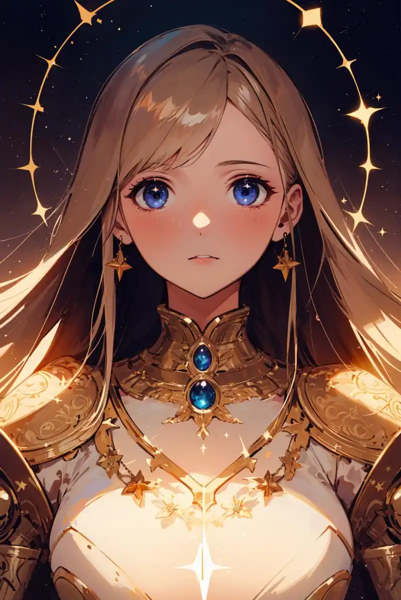 魔法,少女,魅力,气质.#二次元# #动漫头像和壁纸# #ai绘画