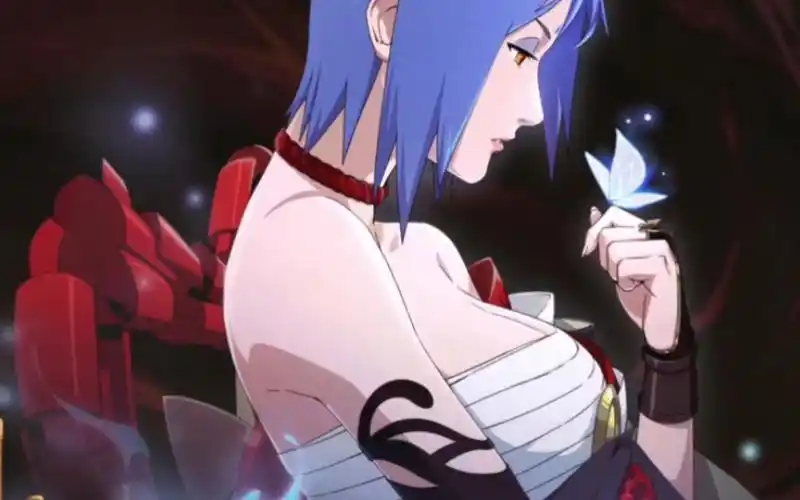 火影忍者手游漂泊小南(黑南)穿三