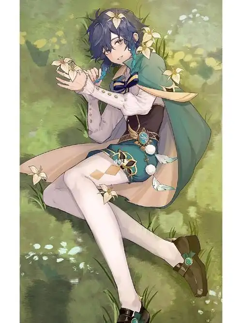 愿你困于无风之地,我将奏响高天之歌#壁纸分享#原神#温迪#巴巴托斯