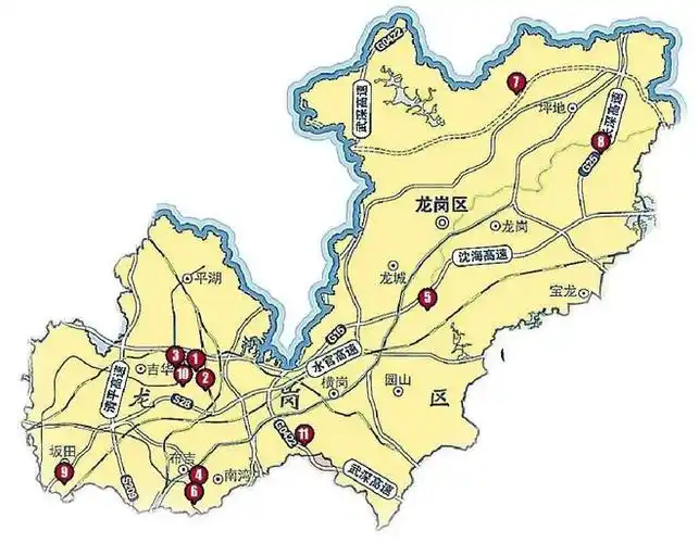 龙岗区11条市政道路完工通车|坪地|南湾街道|坂田|李朗_网易订阅