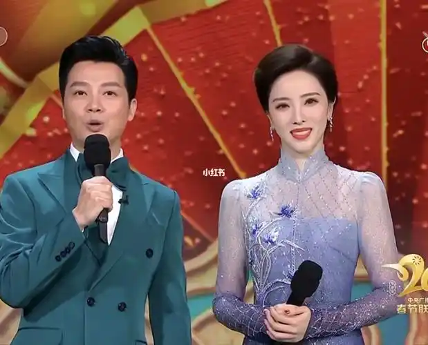 2021春晚李思思主持人服装太美了_春晚_娱乐_明星娱乐资讯