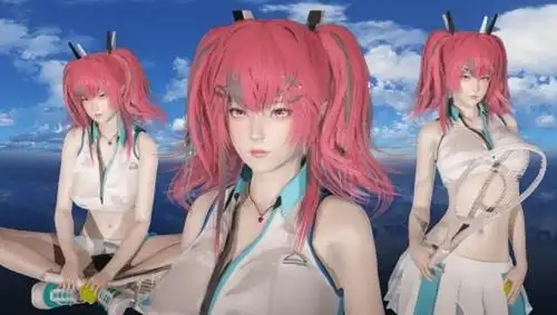 甜心选择2短裙网球小姐姐存档