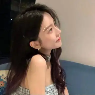 超萌侧脸女生精致真人头像一眼就让你喜欢上的美女