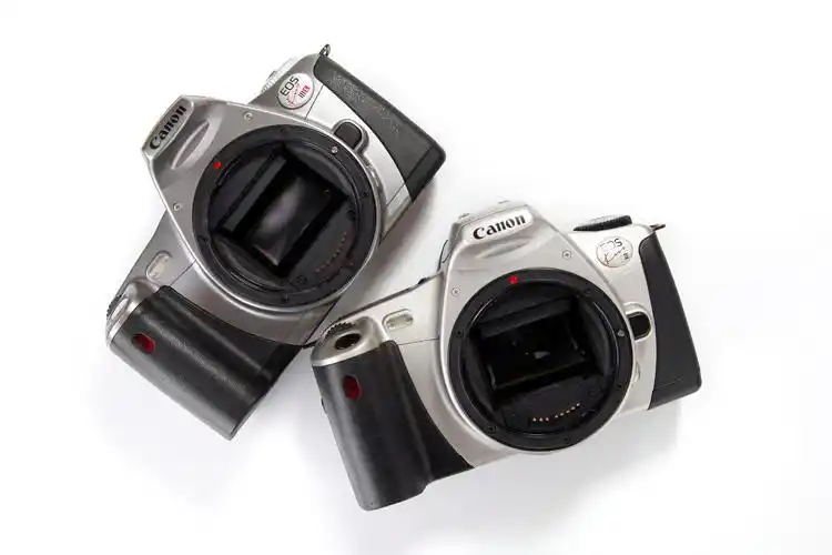 佳能kiss系列canonkiss123457代胶片单反相机135胶片机银色kiss296新