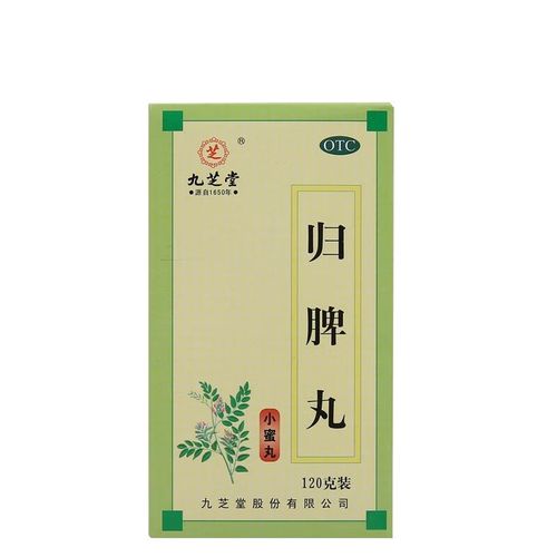 otc九芝堂 归脾丸 120g 益气健脾养血安神 1盒装