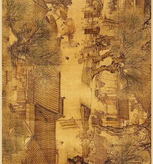 《清明上河图》全景图赏析,画面背后竟然隐藏着不为人知的秘密!