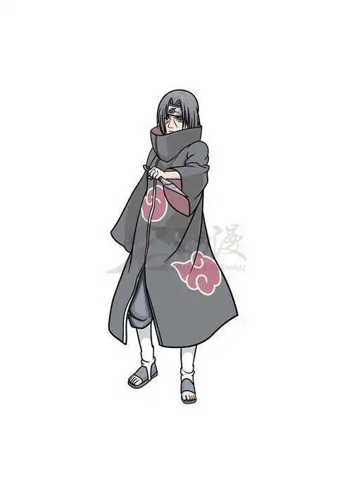 画宇智波鼬教程