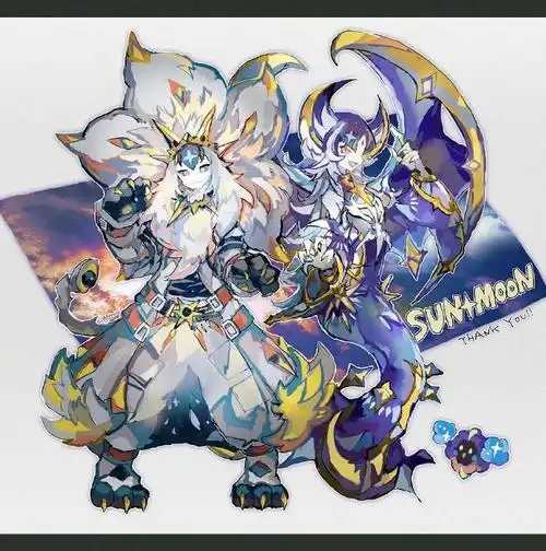 宝可梦拟人插画太华丽了把我的精灵球拿来