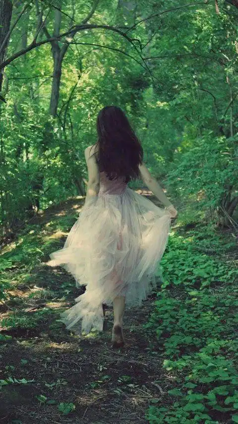 唯美意境森系女生个性皮肤清新自然