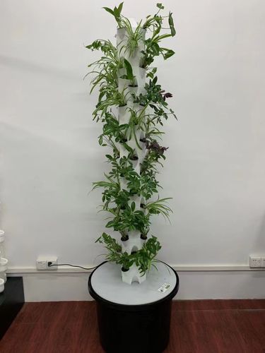 花瓣柱无土栽培水培设施家庭 大棚 阳台蔬菜种植设备立体种菜神器
