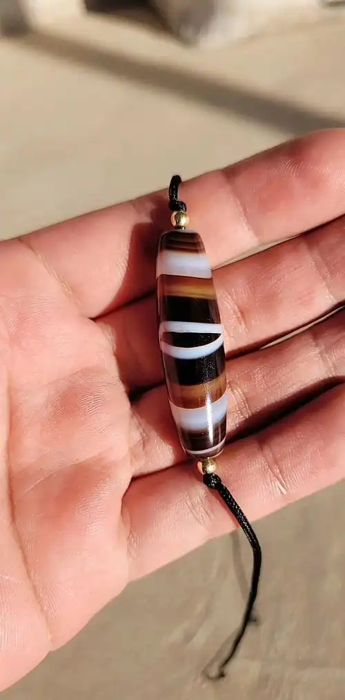 至纯天珠  #藏传  #缠丝玛瑙  #藏传老缠丝