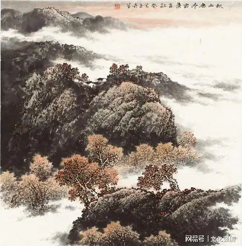 隽秀雅致 灵敏华滋——佘玉奇作品欣赏|山水|山水画|画派|设色_网易